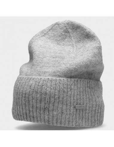 4F Beanie Î‘Î½Î´ÏÎ¹ÎºÏŒÏ‚ Î£ÎºÎ¿ÏÏ†Î¿Ï‚ Î Î»ÎµÎºÏ„ÏŒÏ‚ ÏƒÎµ Î“ÎºÏÎ¹ Ï‡ÏÏŽÎ¼Î± H4Z22-CAD012-27M